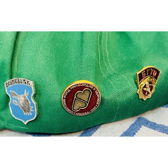 Soviet Russian Pin/Badge USSR‎ Lot of 6 Hat Pins Aurora Ship St Petersburg FL - Picture 6 of 9